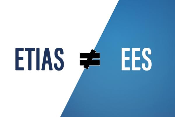 Key differences between ETIAS and the EES